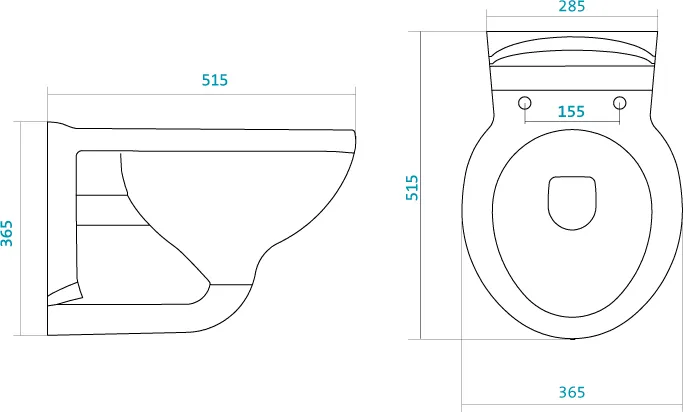 Унитаз подвесной Консул (стандарт) — изображение 2